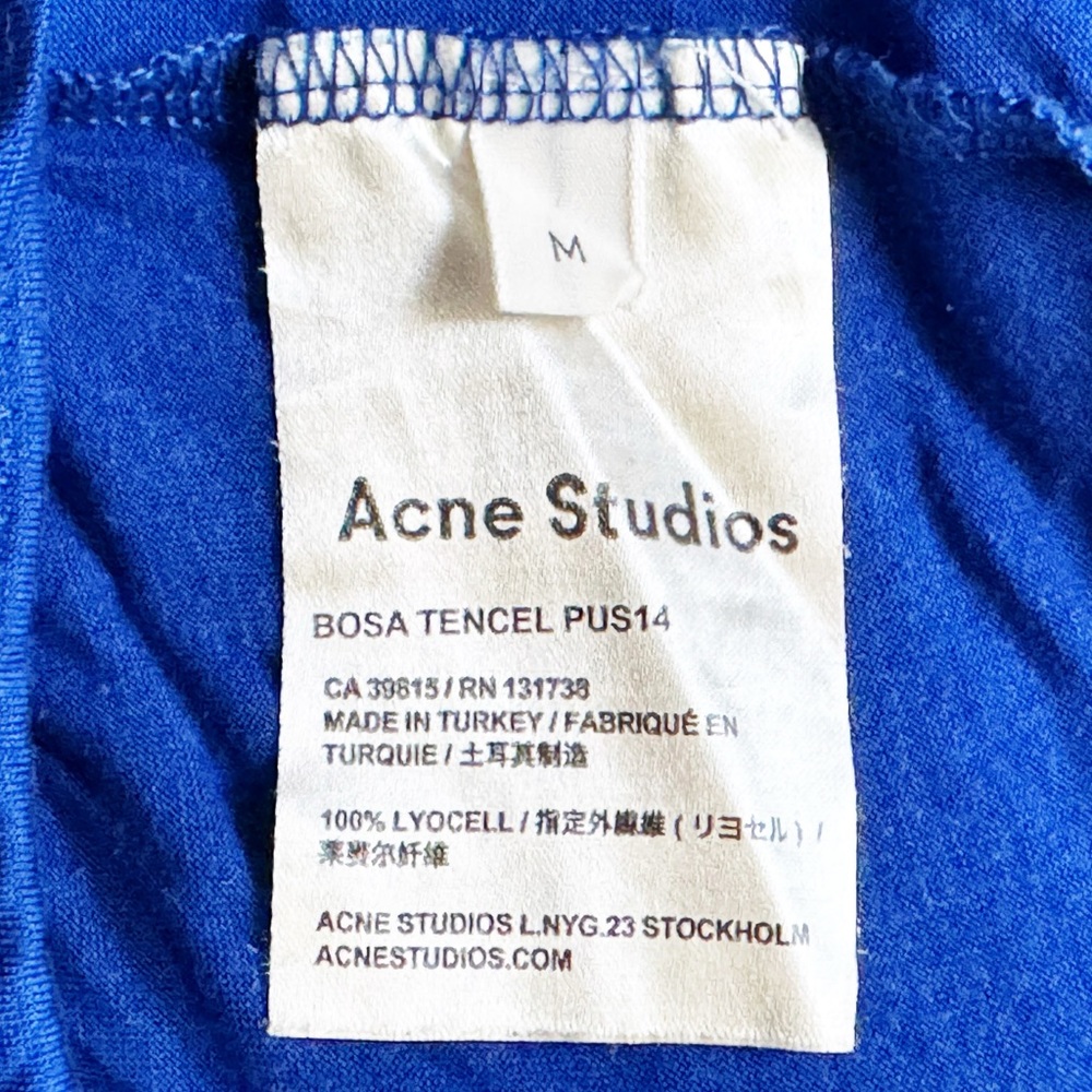 Acne Studios Blue Top - Picture 8 of 9